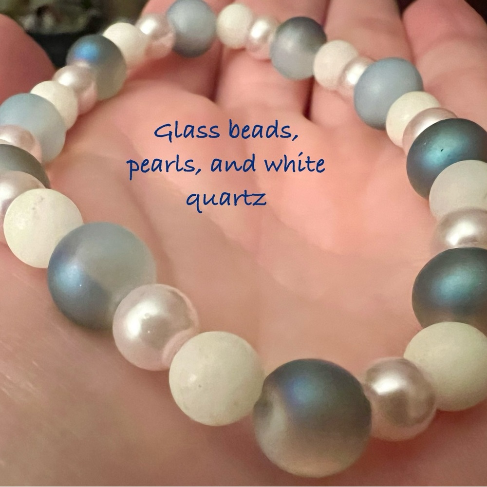 Glass bead bracelets